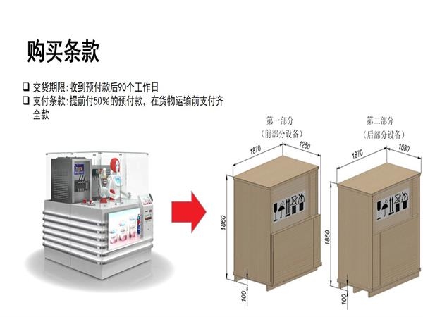 32.奶茶机标准产品交货周期多长？